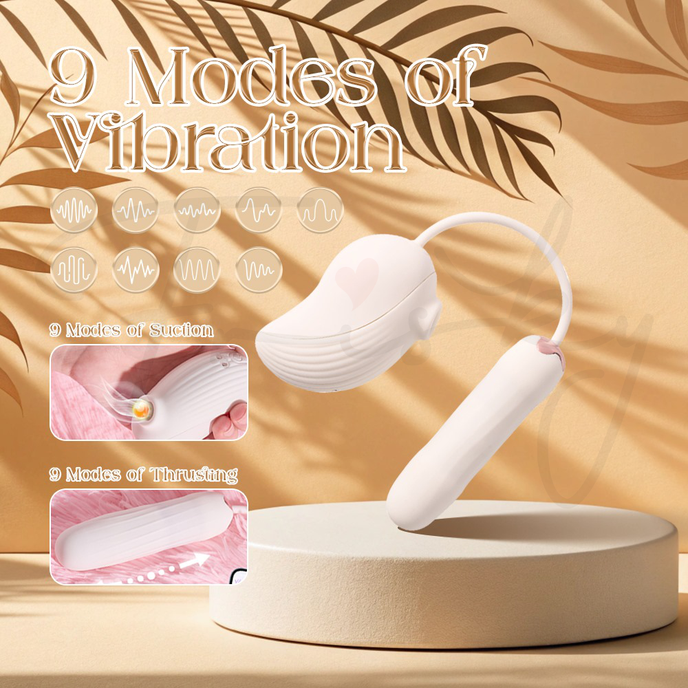 Nami – APP Control 2-in-1 Thrusting Vibrator with Suction