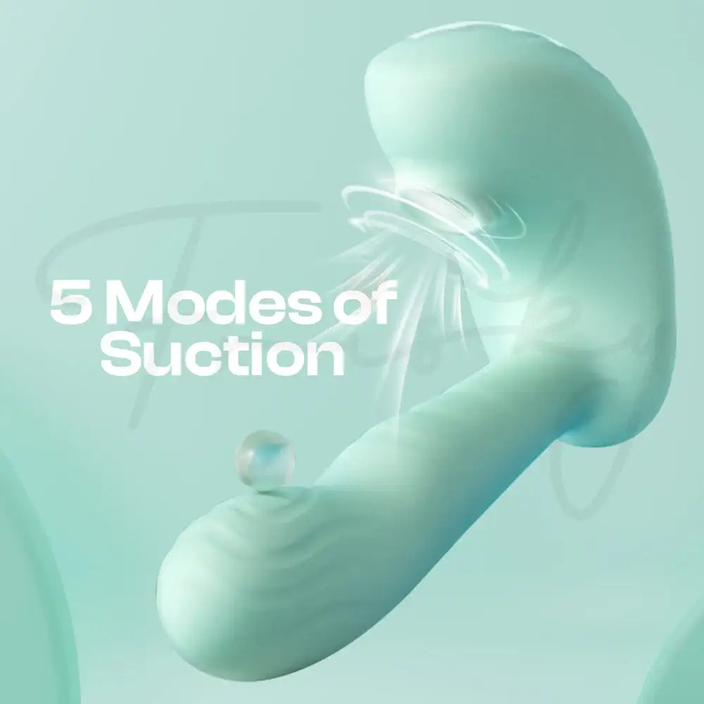 Auraluxe - Wearable G-Spot Suction Remote Control Vibrator, Adult Female Rechargeable Sex Toys - Frisky Business Adult Sex Toys Shop