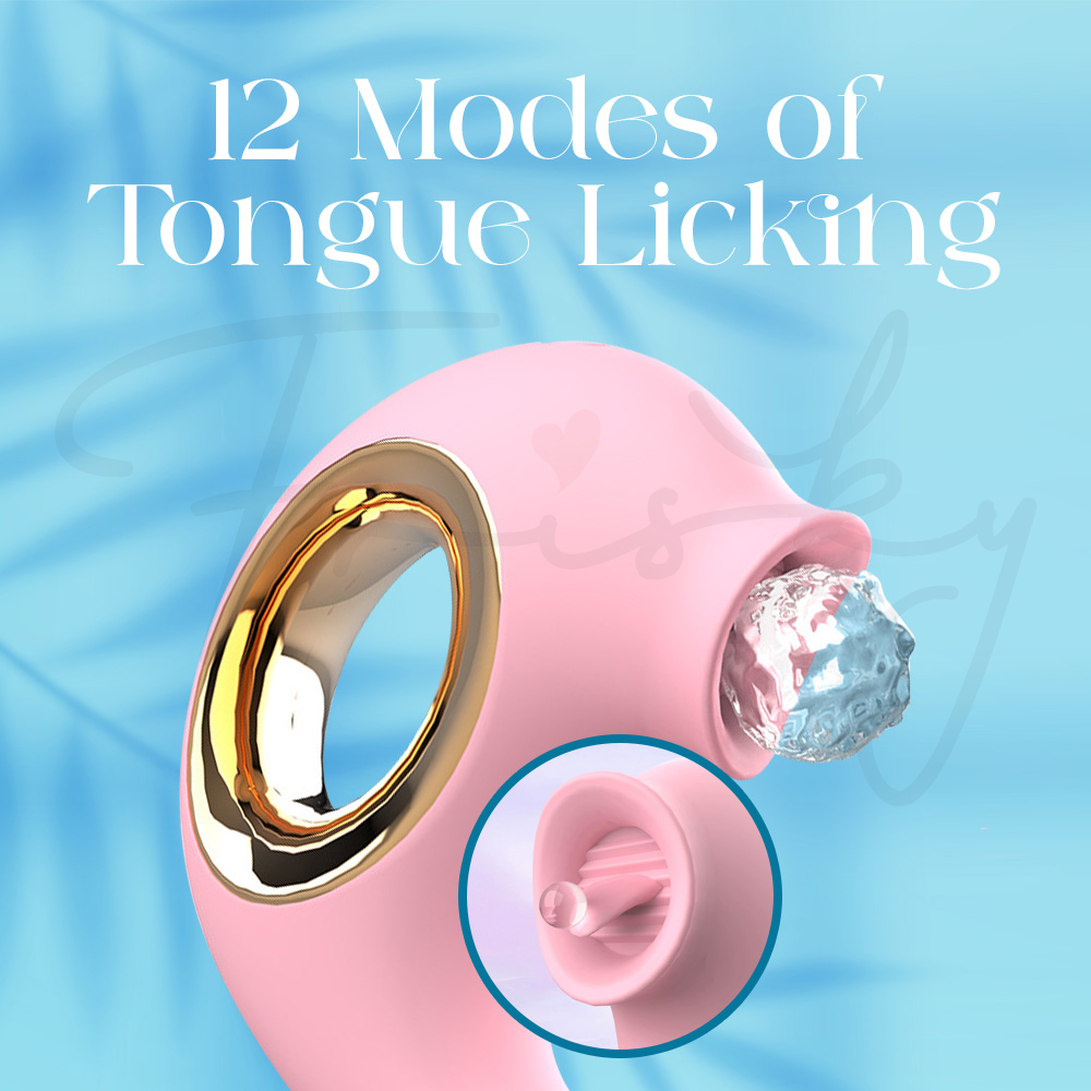 Delfina Touch - Dolphin Dual G-Spot Licking Vibrator, Adult Female Rechargeable Sex Toys