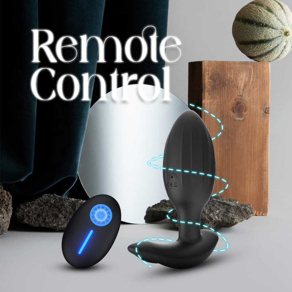 Diesel - Vibrating Silicone Butt Plug with Remote Control