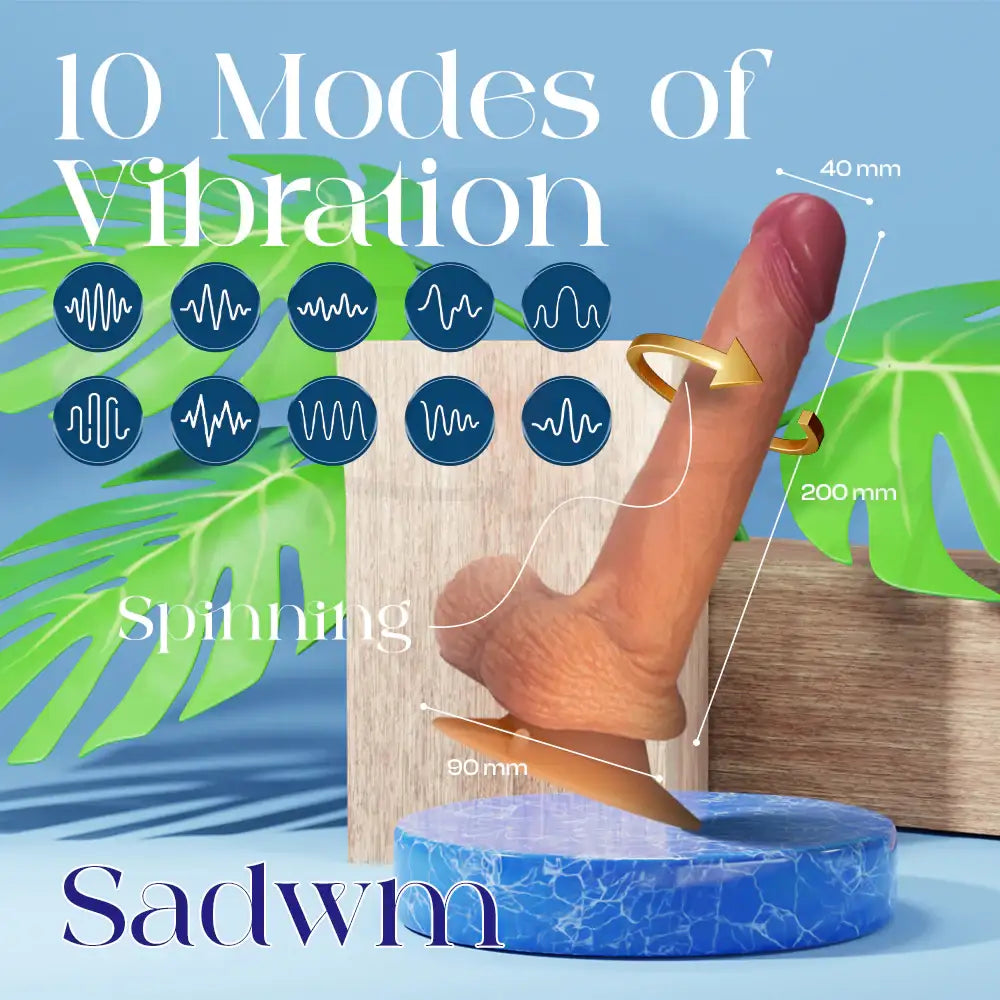 Ero Series Smart Bluetooth Dildo – Realistic Silicone Vibrator with Handle, Suction & Dual Control (App + Remote) - Frisky Business Adult Sex Toys Shop