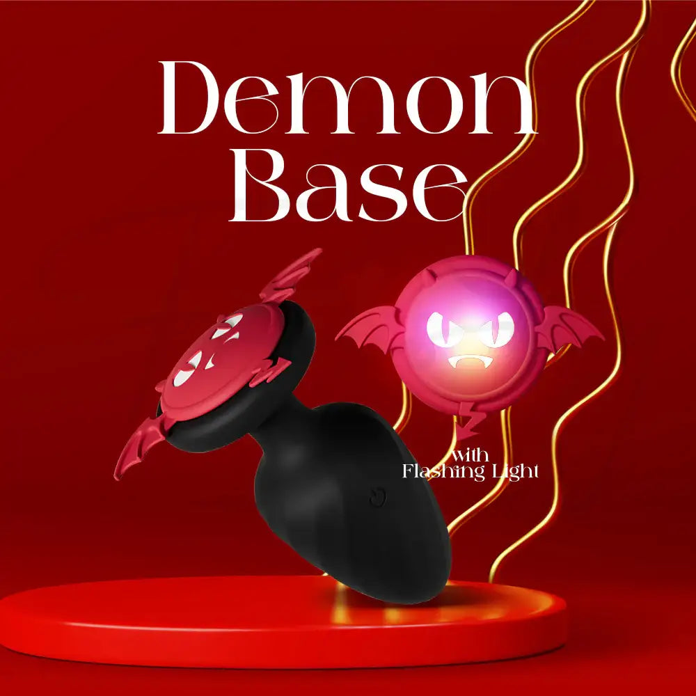 Lil Demon - Vibrating Silicone Butt Plug with Remote Control - Frisky Business Adult Sex Toys Shop