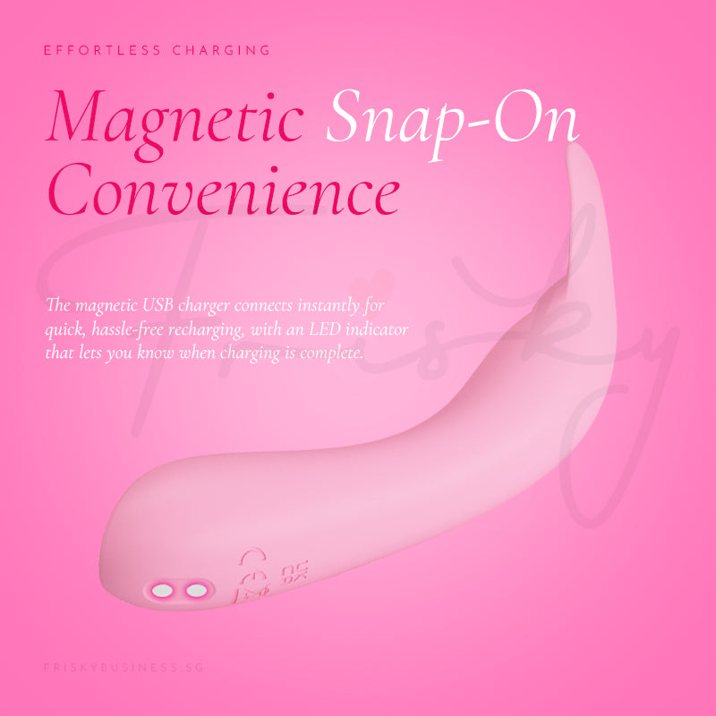 Lovette — Heart-Notch Curved Clitoral Vibrator