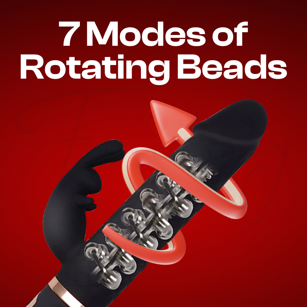 Midnight Reverie – Rotating Beads Rabbit G-Spot Vibrator