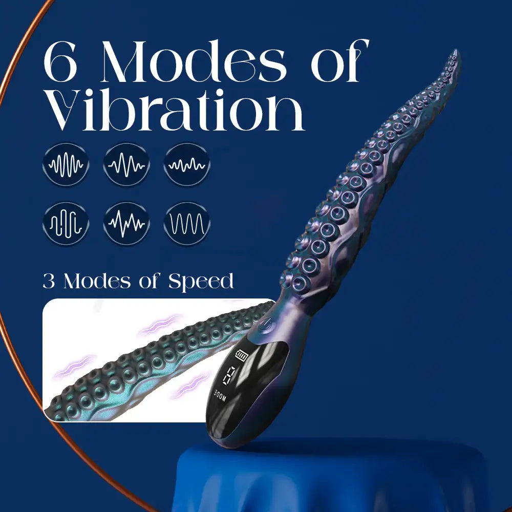 Octavia Pulse – Tentacle Vibrator with LED Display - Frisky Business Adult Sex Toys Shop