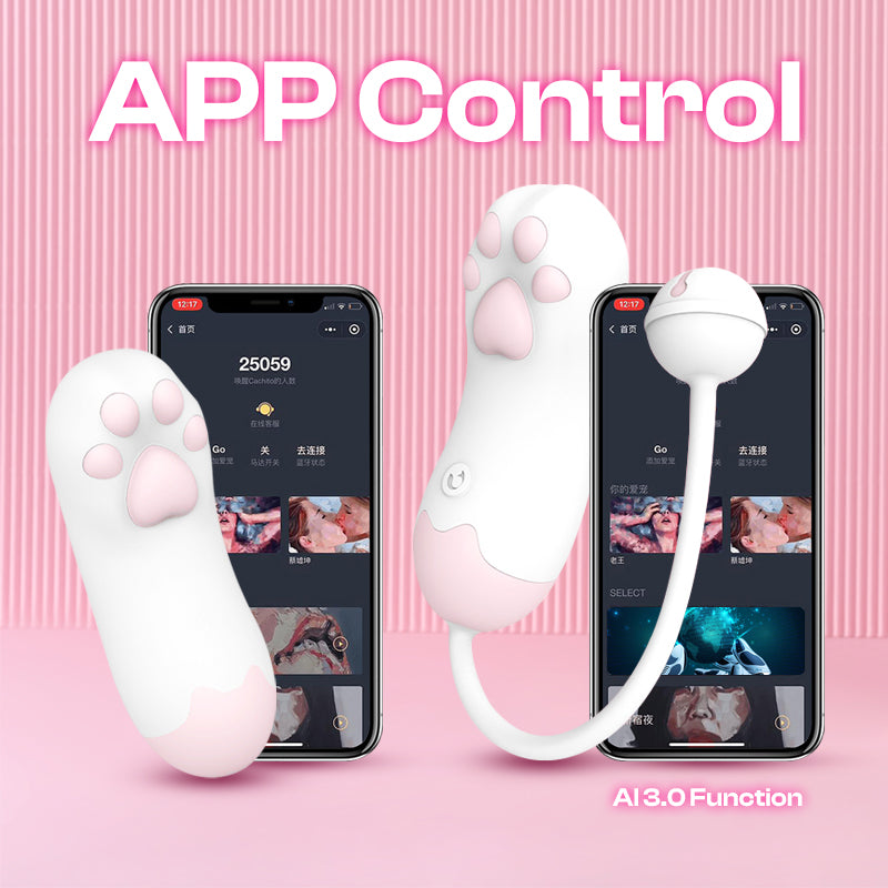 Paw Kiss – Female Egg Vibrator with APP Control