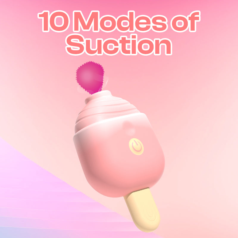 Pop Bliss–Female Suction Vibrator