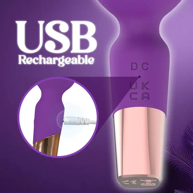 Power Pixie - Mini Female Wand Vibrator - Frisky Business Adult Sex Toys Shop