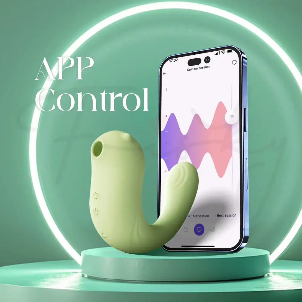 Sealina - APP Control Suction G-Spot Vibrator - Frisky Business Adult Sex Toys Shop