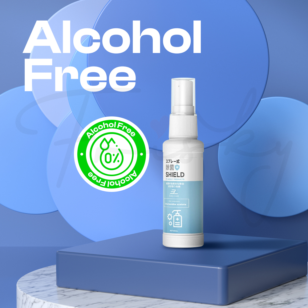 Shield -  Disinfectant Spray 60ml, Adult Sex Toys Sanitizer