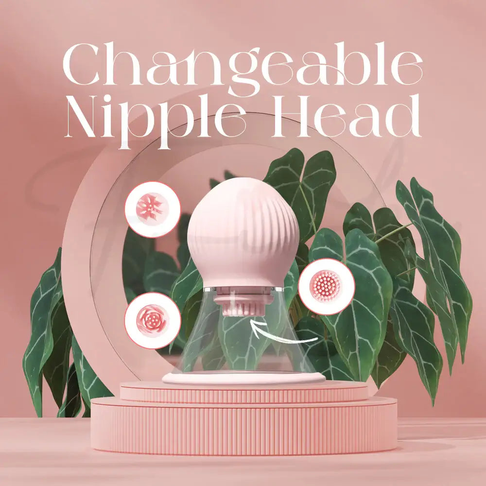 SuckleSpin - APP Control Breast Rotating Suction Vibrator - Frisky Business Adult Sex Toys Shop