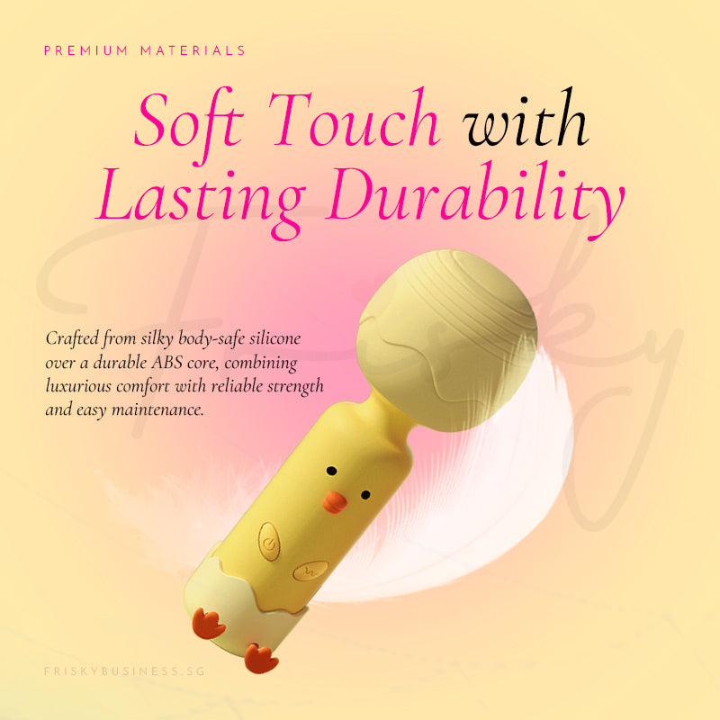 Recharge the Sunny Pip personal massager quickly using the included USB-C cable.