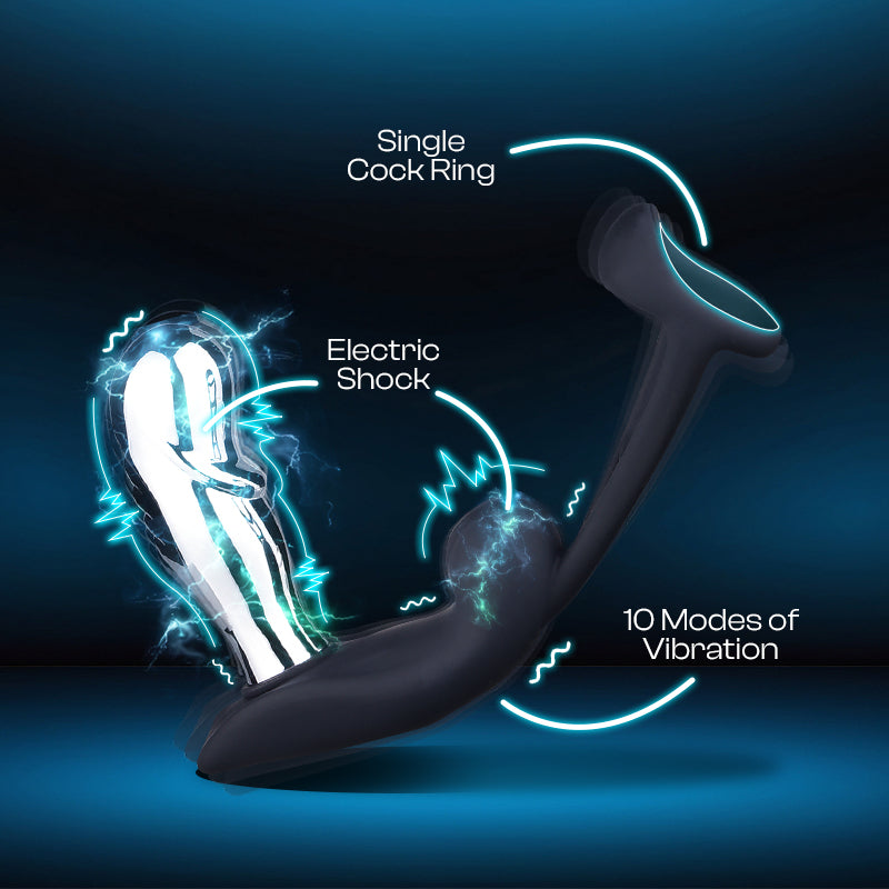 Tesla Torrent - Electric Shock Prostate Massager with Remote Control