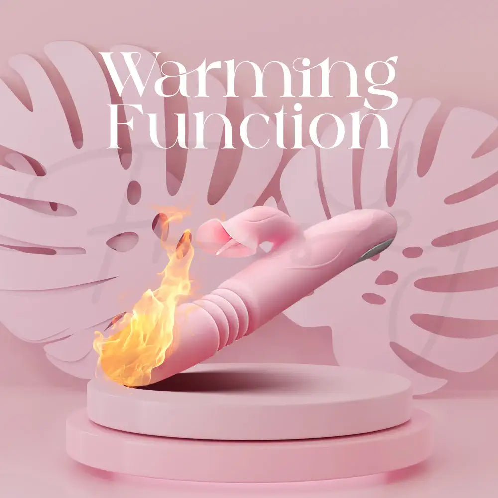 Throsé - Thrusting Dual Vibrator with Licking - Frisky Business Adult Sex Toys Shop