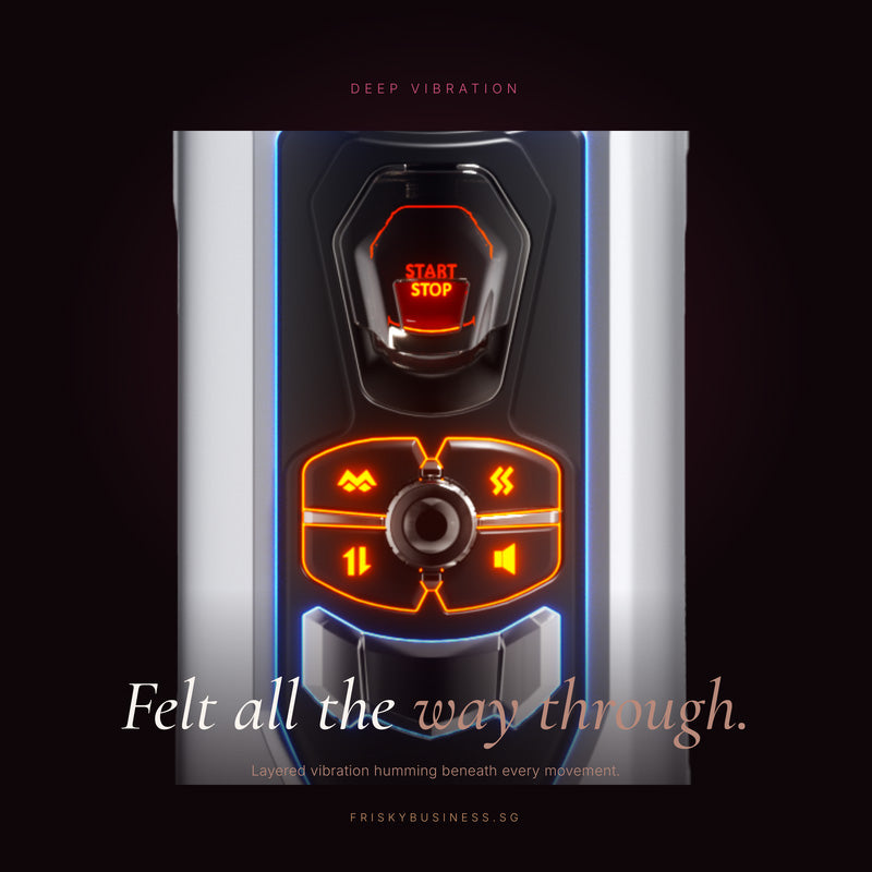 Overdrive Automatic Stroker — Thrusting, Suction & Heating
