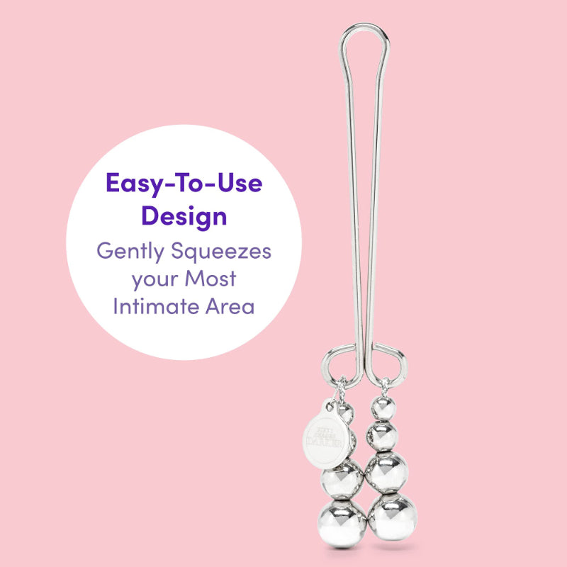 Fifty Shades Darker - Just Sensation - Beaded Clitoral Clamps BDSM