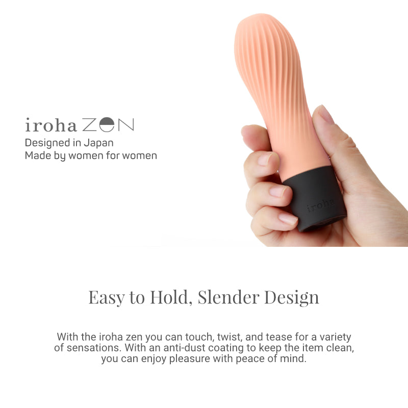 Iroha - Zen Hanacha Ribbed G Spot Massager