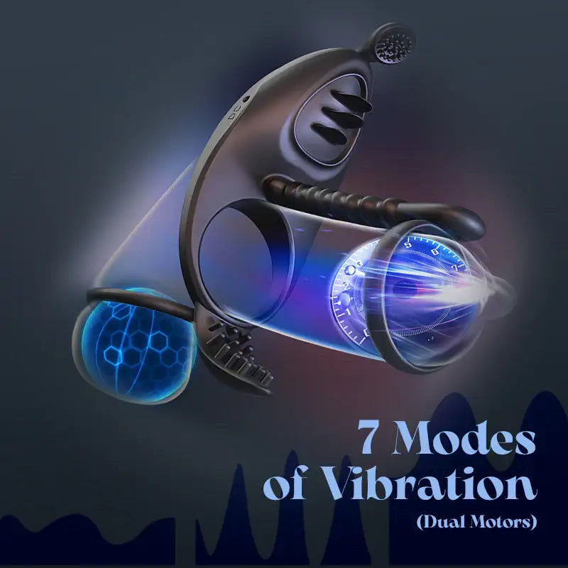 Eclipse Elite - Remote Control Vibrating Cock Ring - Frisky Business Adult Sex Toys Shop