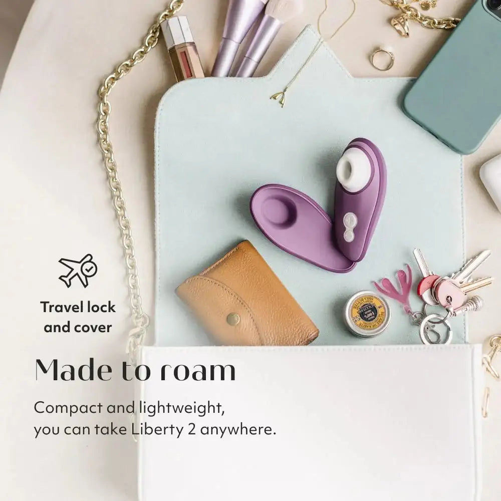 Womanizer Liberty 2 - Purple - Frisky Business Adult Sex Toys Shop