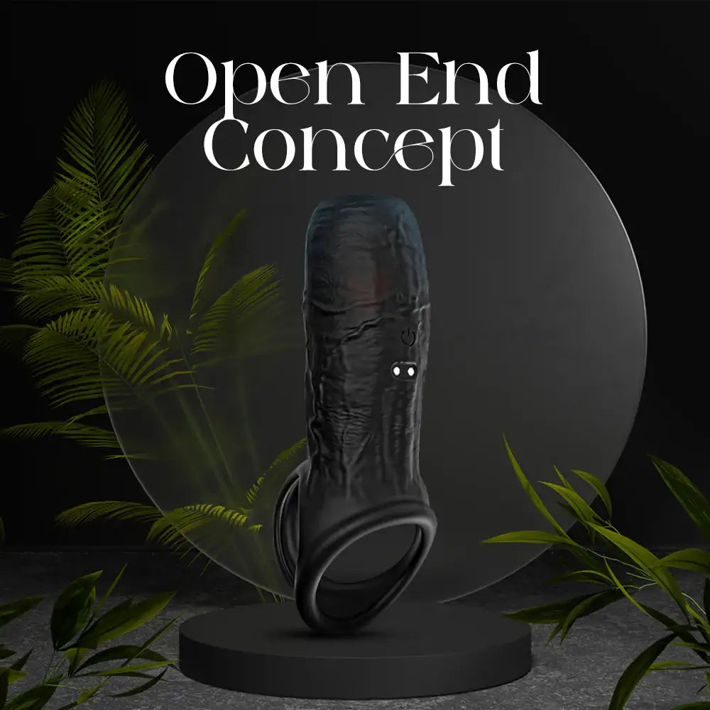 Tip Tease - APP Control Vibrating Penis Sleeve - Frisky Business Adult Sex Toys Shop