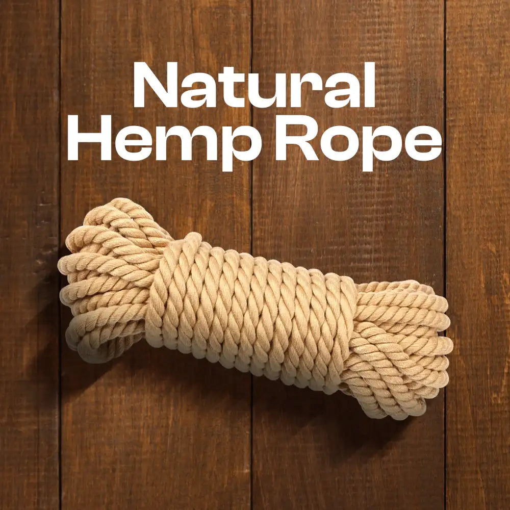 OBEY - BDSM Bondage Hemp Rope - Frisky Business Adult Sex Toys Shop