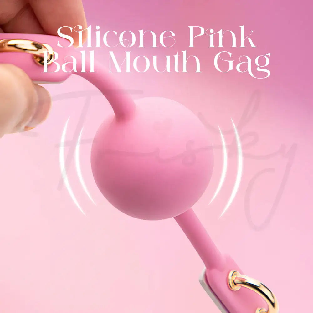 BubbleBond - BDSM Silicone Ball Mouth Gag - Frisky Business Adult Sex Toys Shop