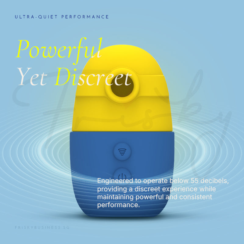 Capsule Kiss Suction Vibrator