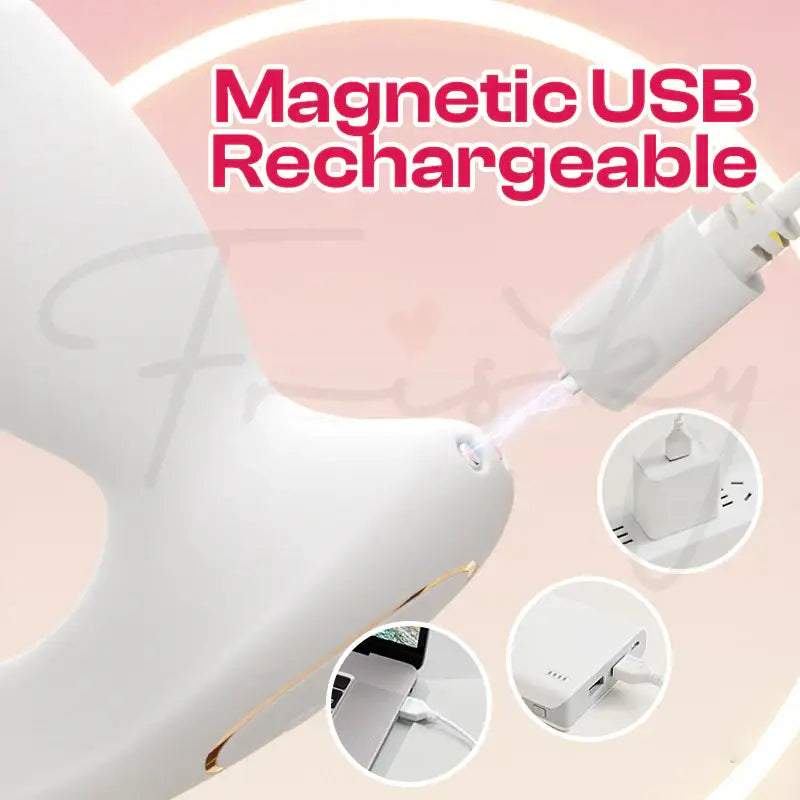 Crimson Flow – Female APP Control Ombre Wearable Thrusting + Suction Vibrator - Frisky Business Adult Sex Toys Shop