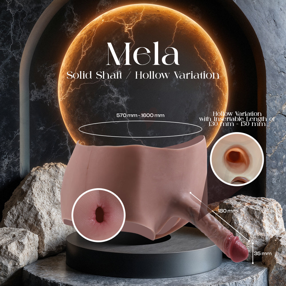 Fleshion Series - Realistic Silicone Strap-on Dildo Pants