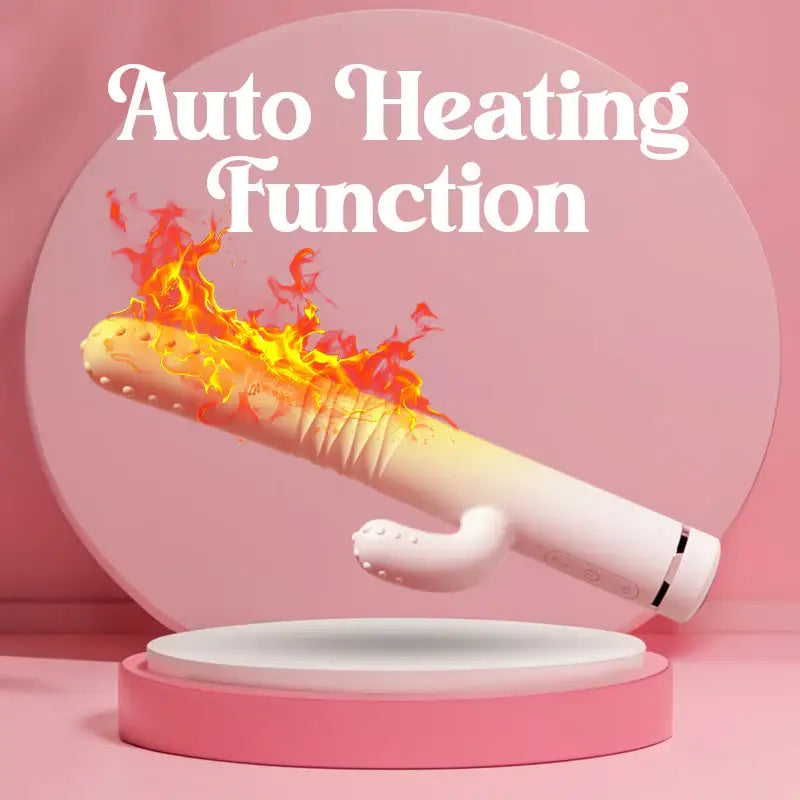 Jolly Cactus – Thrusting & Vibrating Dual Vibrator - Frisky Business Adult Sex Toys Shop