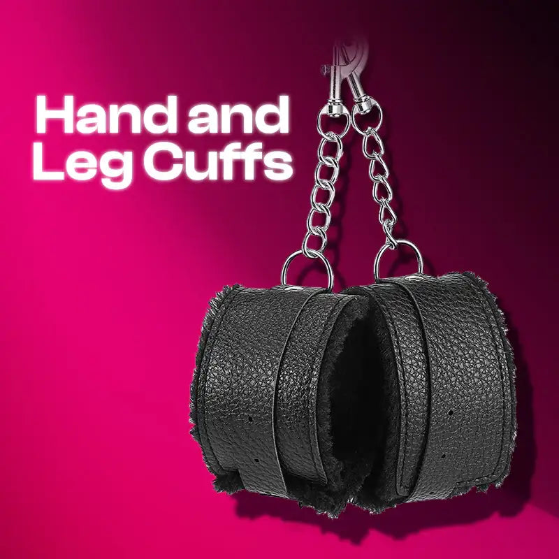 Lock N’ Lust - BDSM Bed Bondage Hand & Leg Cuff Set - Frisky Business Adult Sex Toys Shop