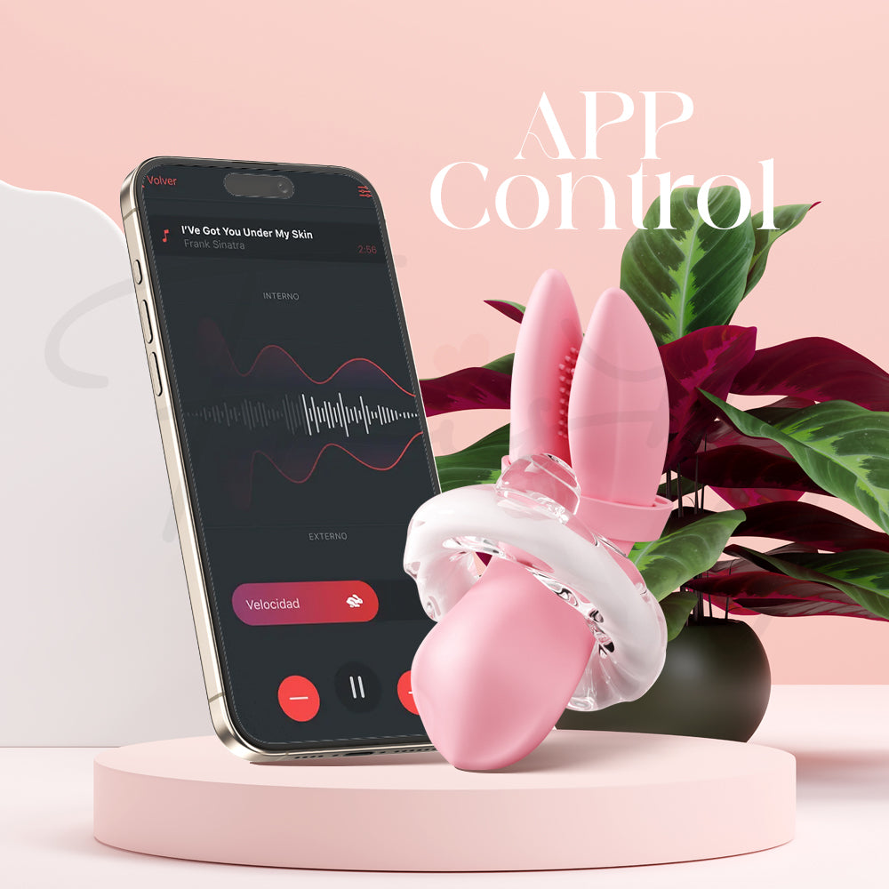LoopRabbit - APP Control Wearable Rabbit Ear Vibrator