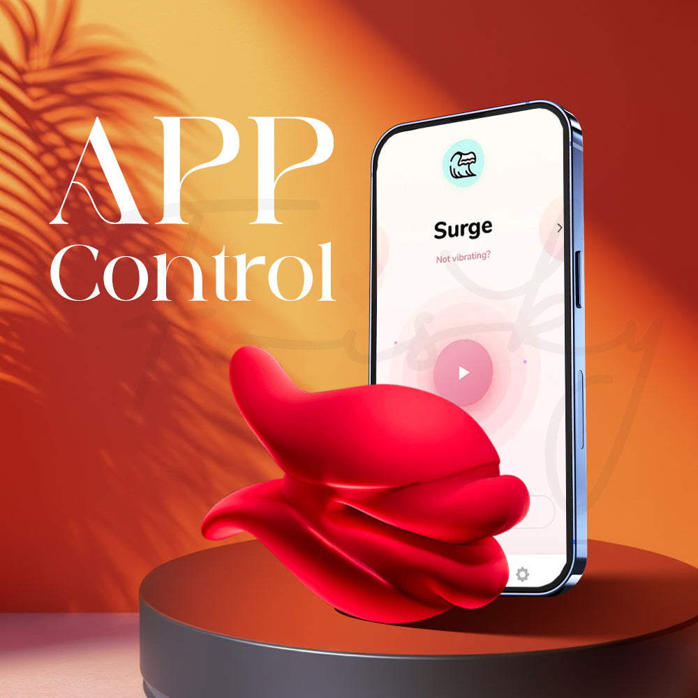 Luna Grip showing smartphone APP control feature for wireless remote use