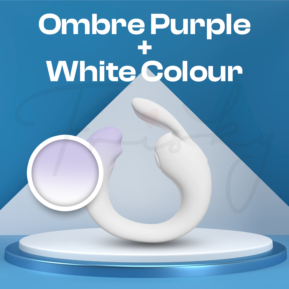 Luna Sync – Wearable Double Headed G-Spot Clitoral Tapping Simulation Vibrator with Remote Control