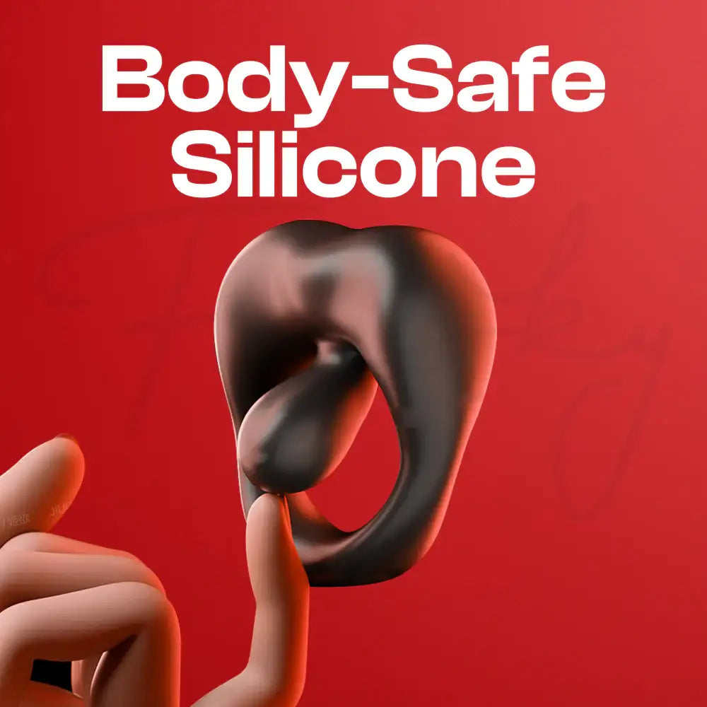 MagnoVibe - Vibrating Cock Ring With Remote Control, Adult Male Rechargeable Penis Sex Toys - Frisky Business Adult Sex Toys Shop