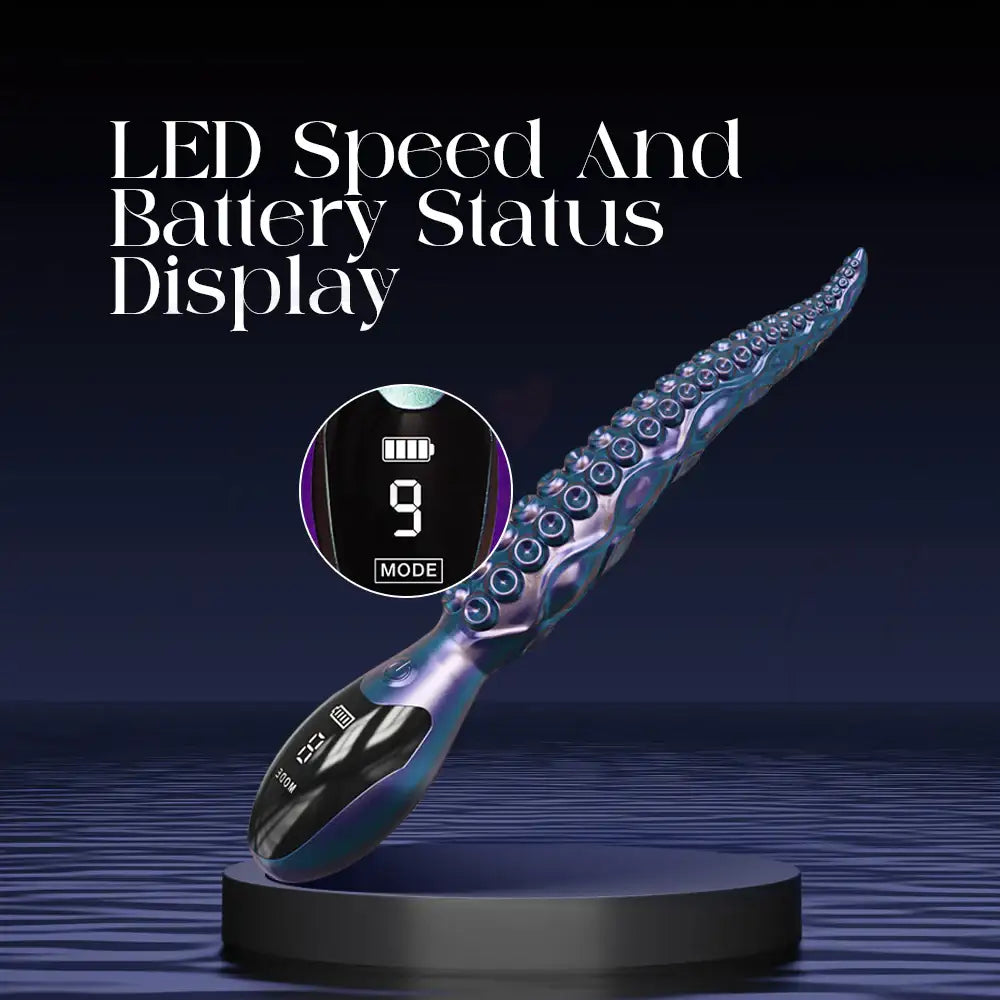 Octavia Pulse – Tentacle Vibrator with LED Display - Frisky Business Adult Sex Toys Shop