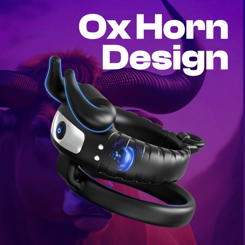 Ox Overdrive - Vibrating Dual Cock Ring