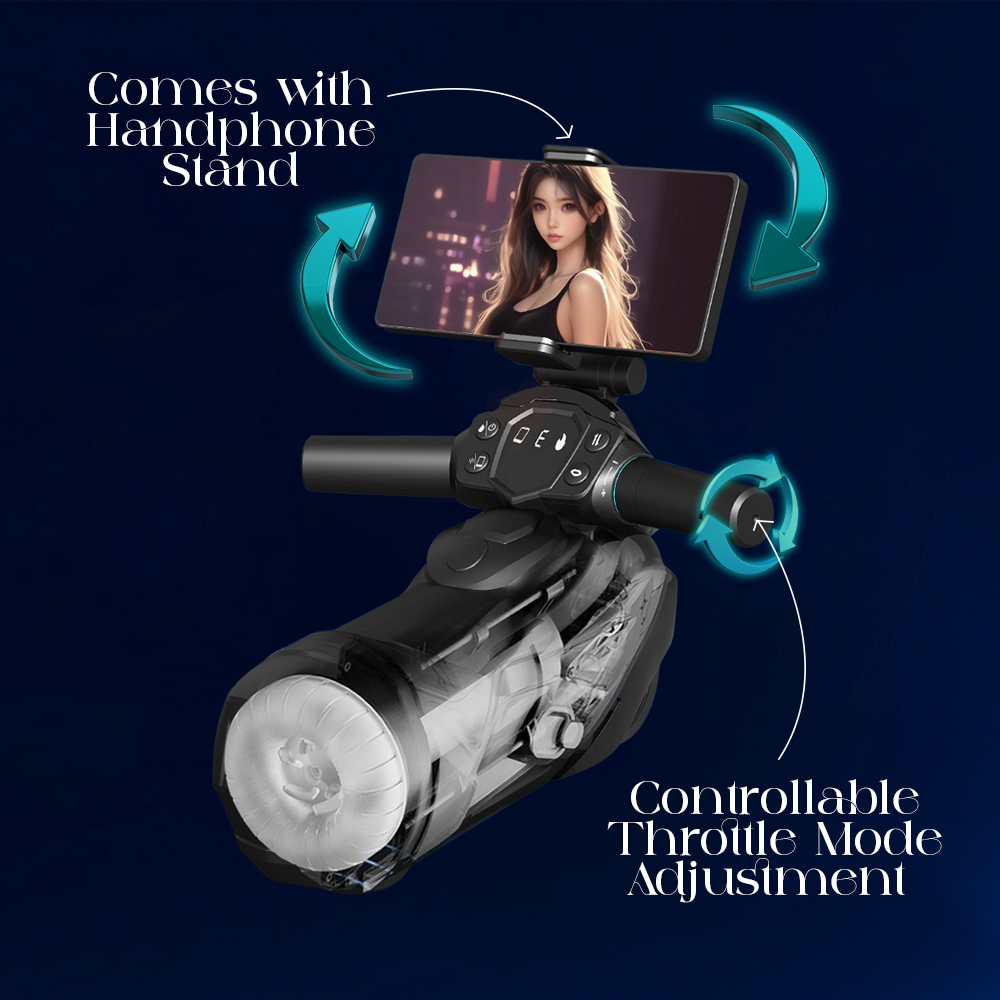PulseRacer – Auto Thrusting, Suction and Vibrating Masturbator