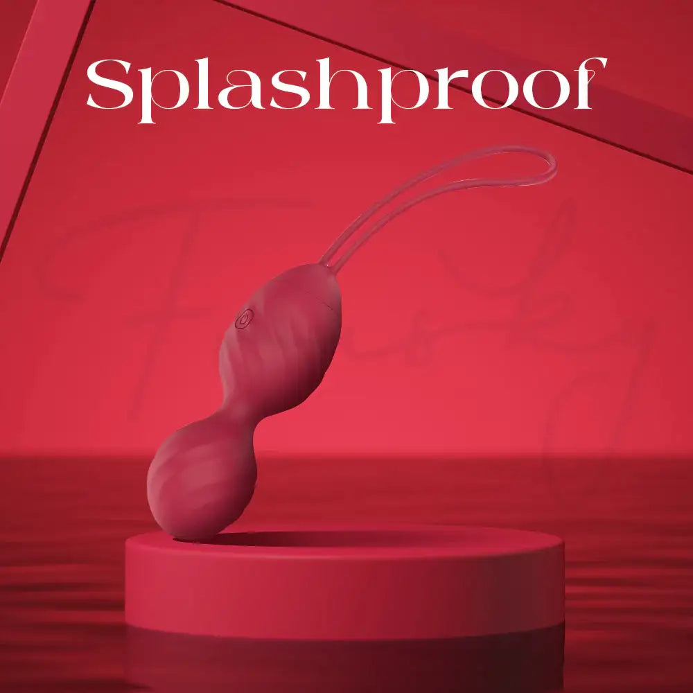 Ruby Rhythm - Kegel Egg Vibrator With Remote Control - Frisky Business Adult Sex Toys Shop