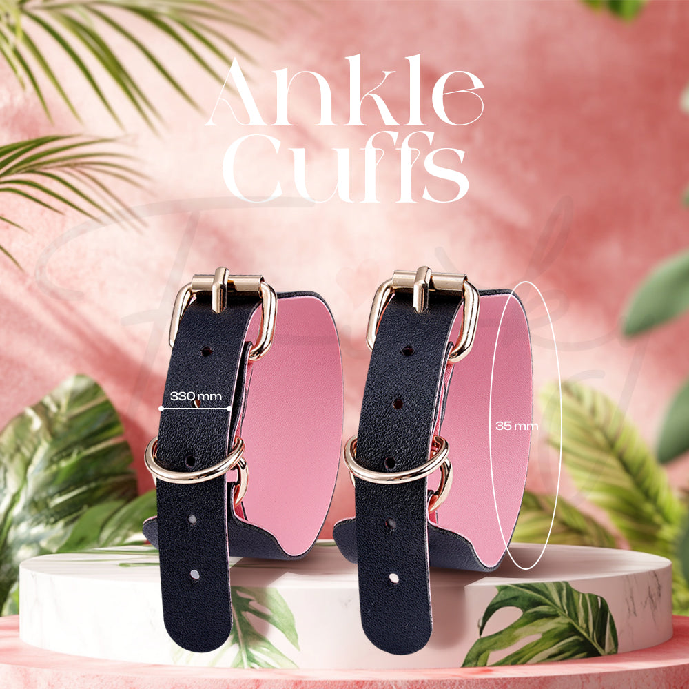 Tag Me Tight - 8 Pcs BDSM Starter Kit With Stickable Velcro Alphabet