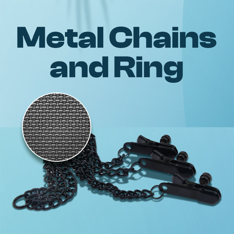 Trinity Ties - Y-shaped Nipple Clamps with Chains