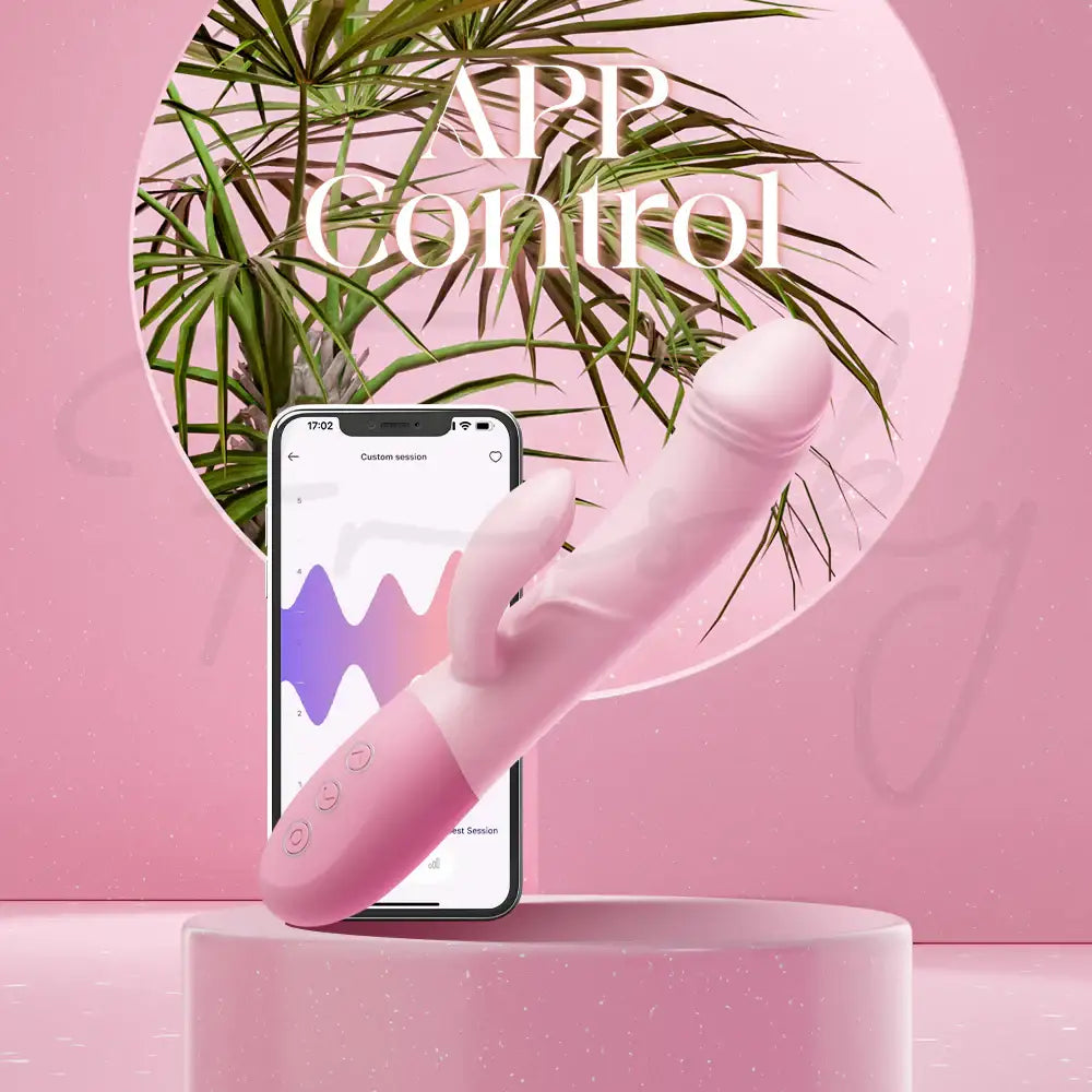 VelviBeat - Clitoral Tapper, G-Spot APP Control Vibrator - Frisky Business Adult Sex Toys Shop