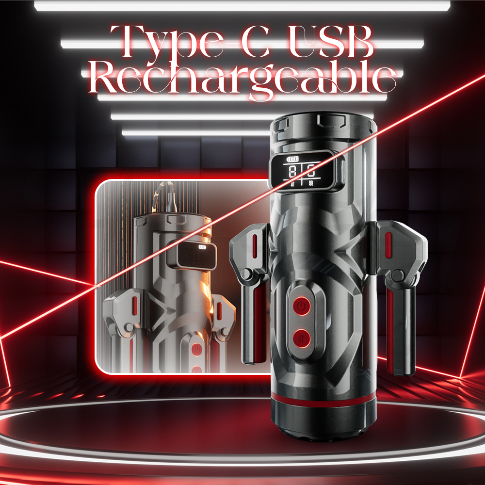 Warsoul Mech Cup - APP Control Automatic Thrusting, Suction Masturbator