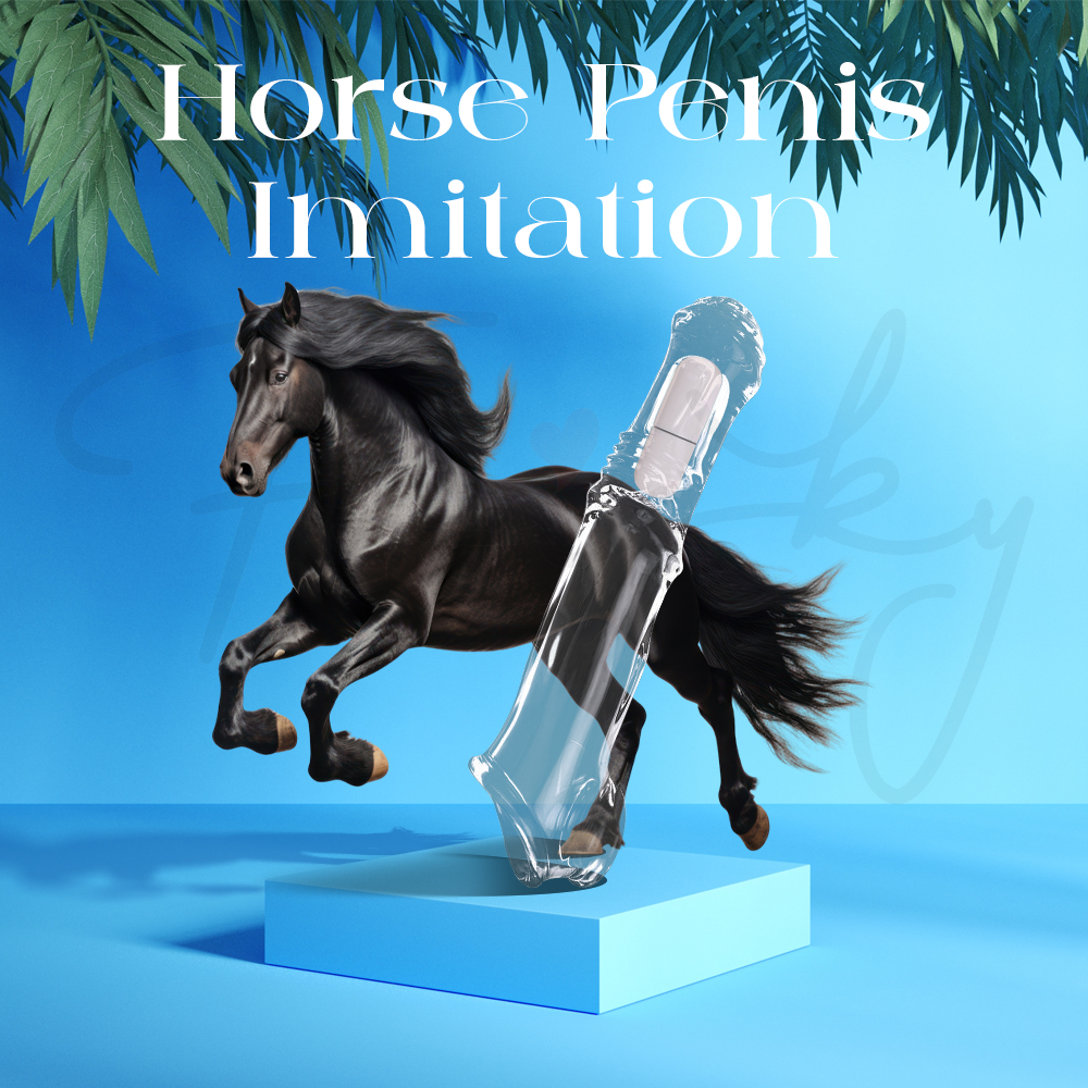WildMount – Mad Horse Vibrating Transparent Penis Sleeve