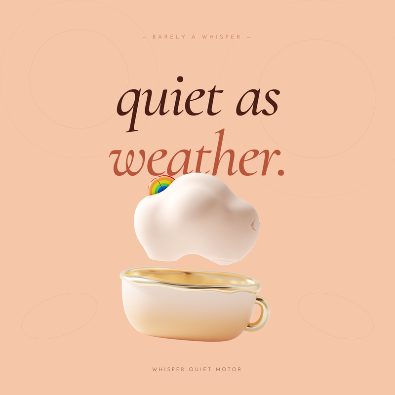 Cloud Cup Suction & Tapping Vibrator