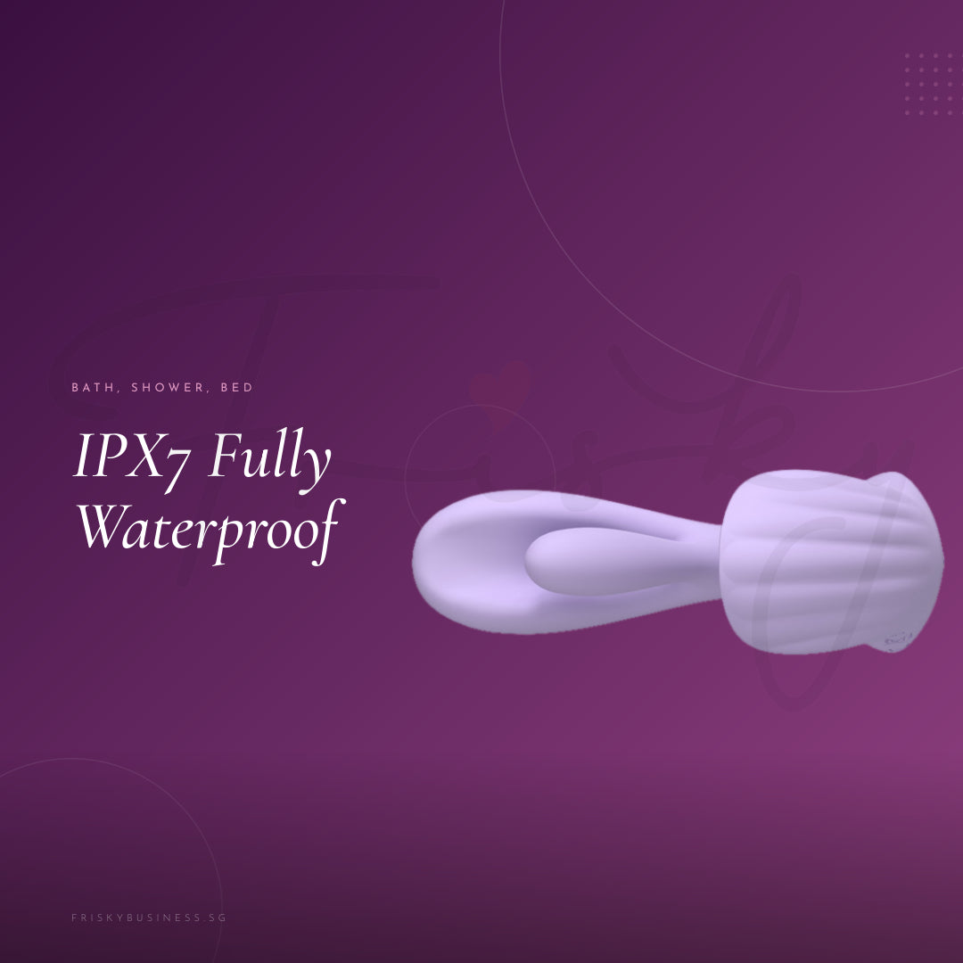 Lilac Bloom Wearable Rotating Vibrator