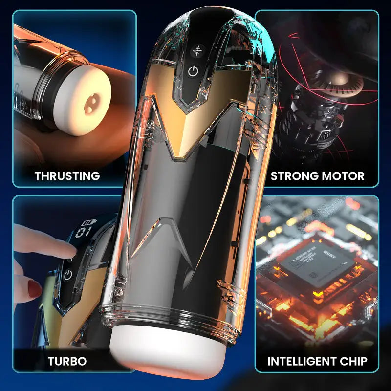 Ironman - Automatic Men Stroker - Frisky Business Adult Sex Toys Shop