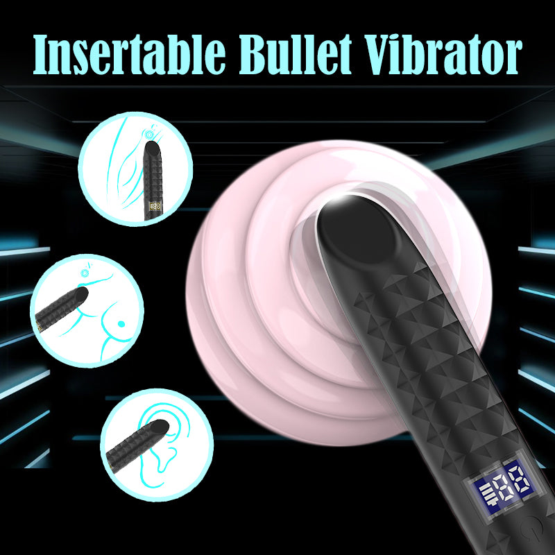 Tech Touch - LCD Display Mini Bullet Vibrator