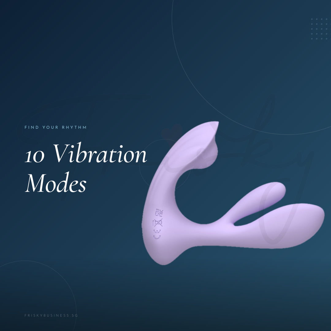 Lilac Bloom Wearable Rotating Vibrator