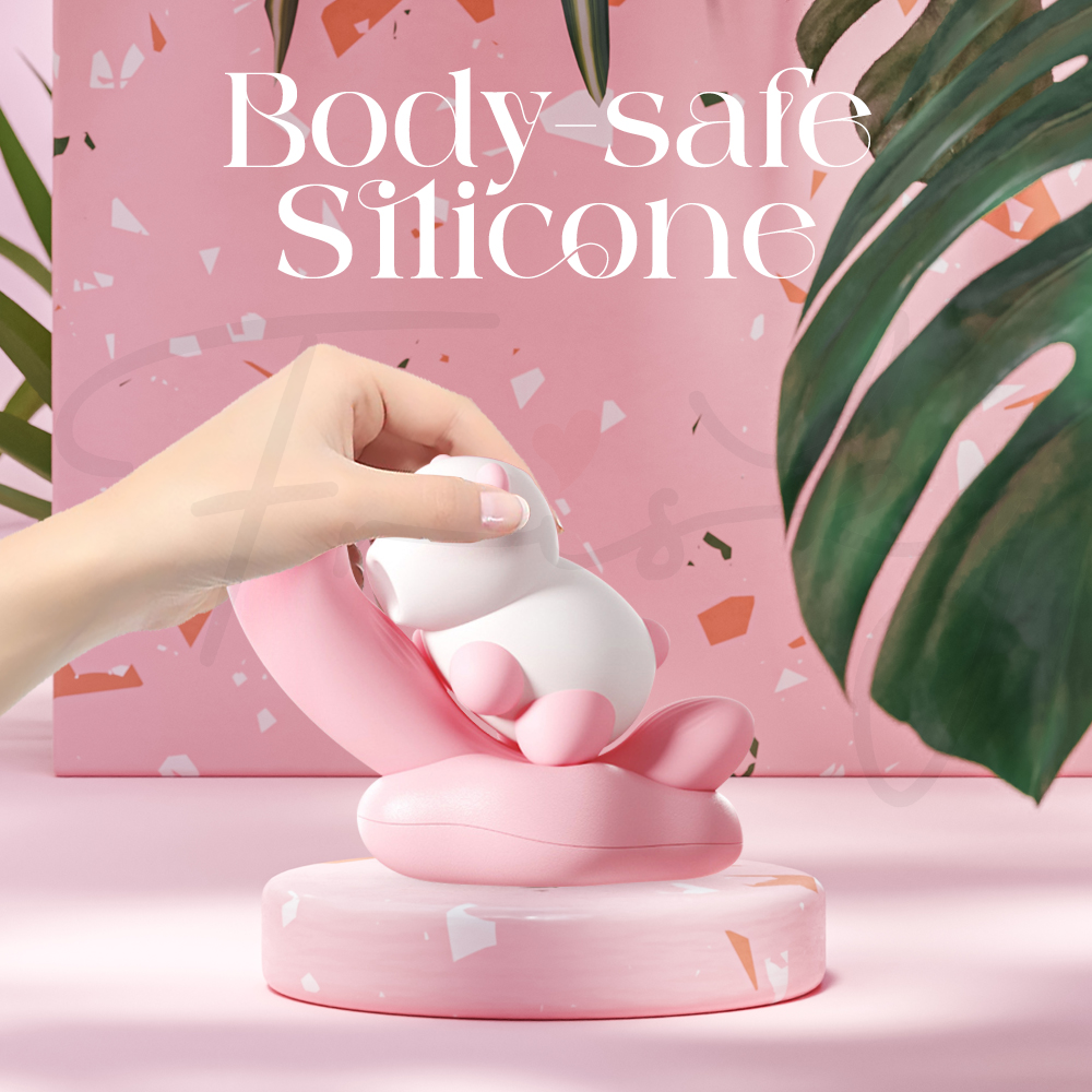 BearCub – App Control 1 + 1 Suction Bear With G-Spot Vibrator